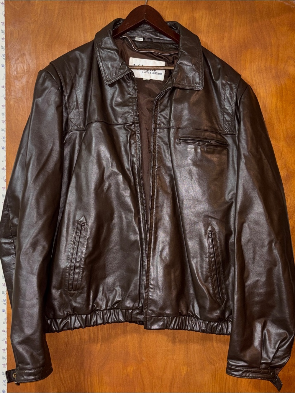 Vintage Wilson’s Leather Classic Brown Leather Jacket - Men